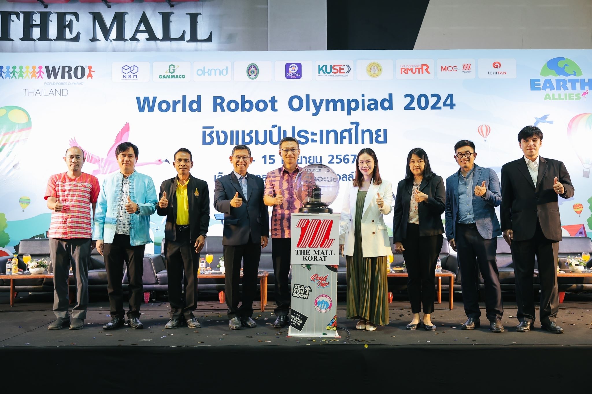 โคราชเฟ้นหานักออกแบบเขียนโปรแกรมตัวแทนไทยลงแข่งขันโอลิมปิกหุ่นยนต์ระดับนานาชาติ