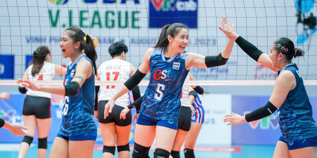 ยังแกร่งต่อเนื่อง! นักตบสาวไทย คว้าชัยนัด 2 ตบชนะฟิลิปปินส์ 3 เซทรวด ศึกซี.วีลีก