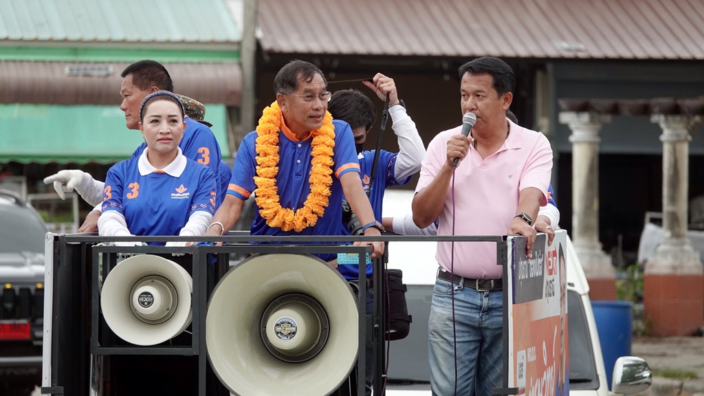 "บิ๊กแจ๊ส" ขึ้นรถแห่ขอเสียง การันตี ปปช.ประเมินคุณธรรมโปร่งใสตลอดการทำงาน 3 ปี
