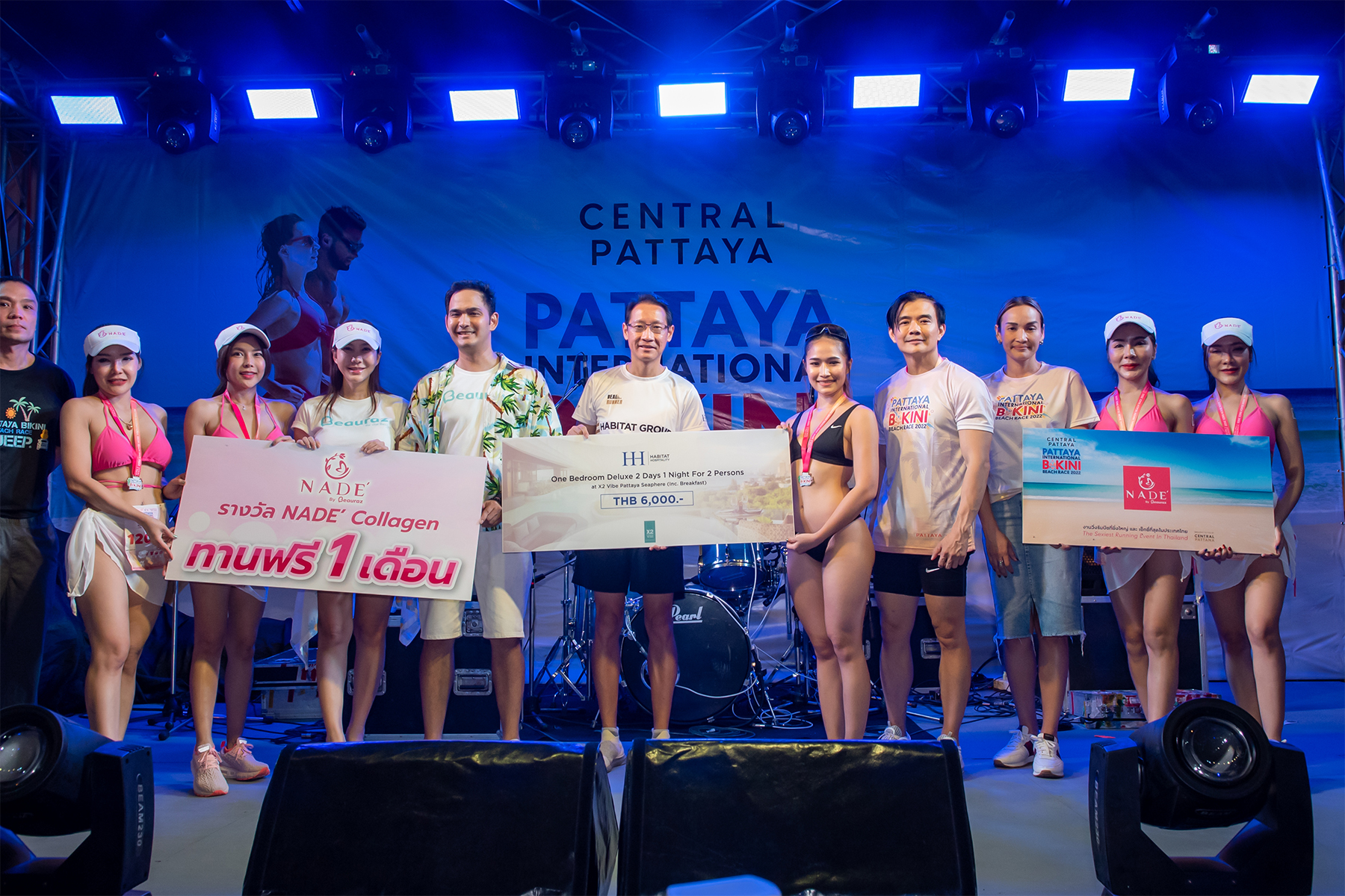 "ฮาบิแทท ฮอสพิทัลลิตี้" สนับสนุนงาน PATTAYA INTERNATIONAL BIKINI BEACH RACE 2022
