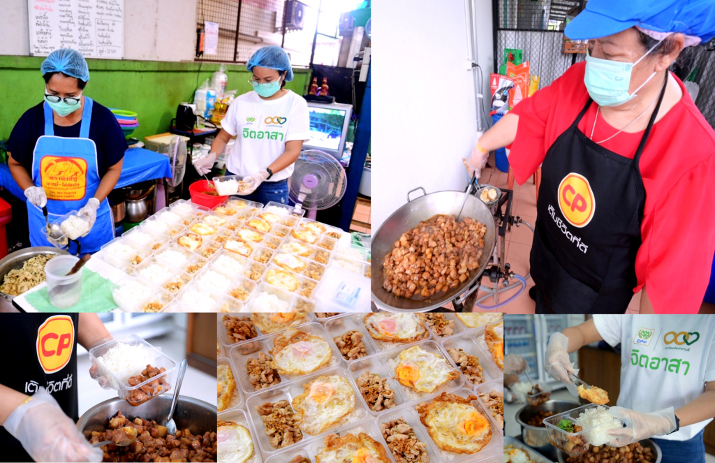 ร้านข้าวแกงแม่พร-ครัวบ้านลุง ขอบคุณ ซีพี-ซีพีเอฟ  ช่วยข้าวกล่อง 'ครัวปันอิ่ม' หนุนรายได้ร้านอาหารรายย่อย