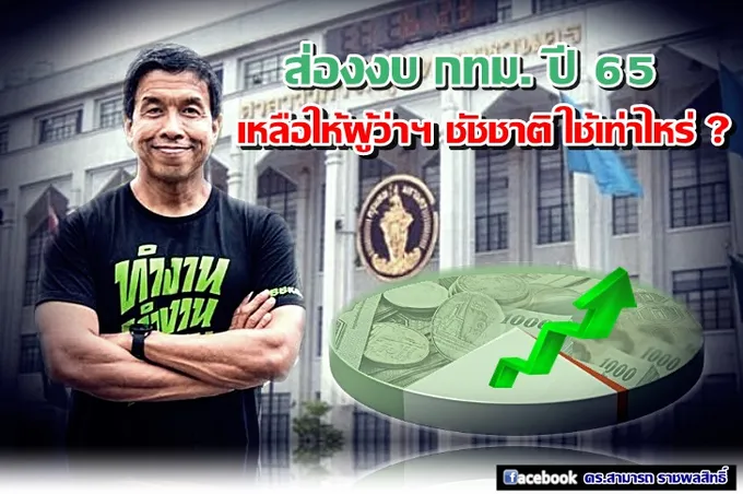 'ดร.สามารถ' กางงบฯ กทม.เหลือให้ 'ชัชชาติ' เท่าไหร่