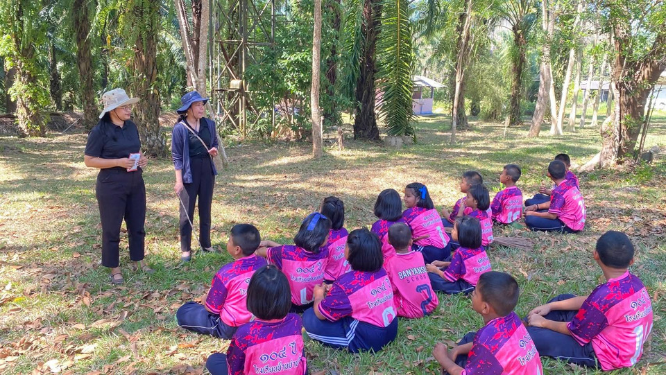 เกษตรกันตังสอนยุวเกษตรกรทำปุ๋ยหมัก ลดขยะ–ลดรายจ่าย ปลูกผักปลอดภัย 