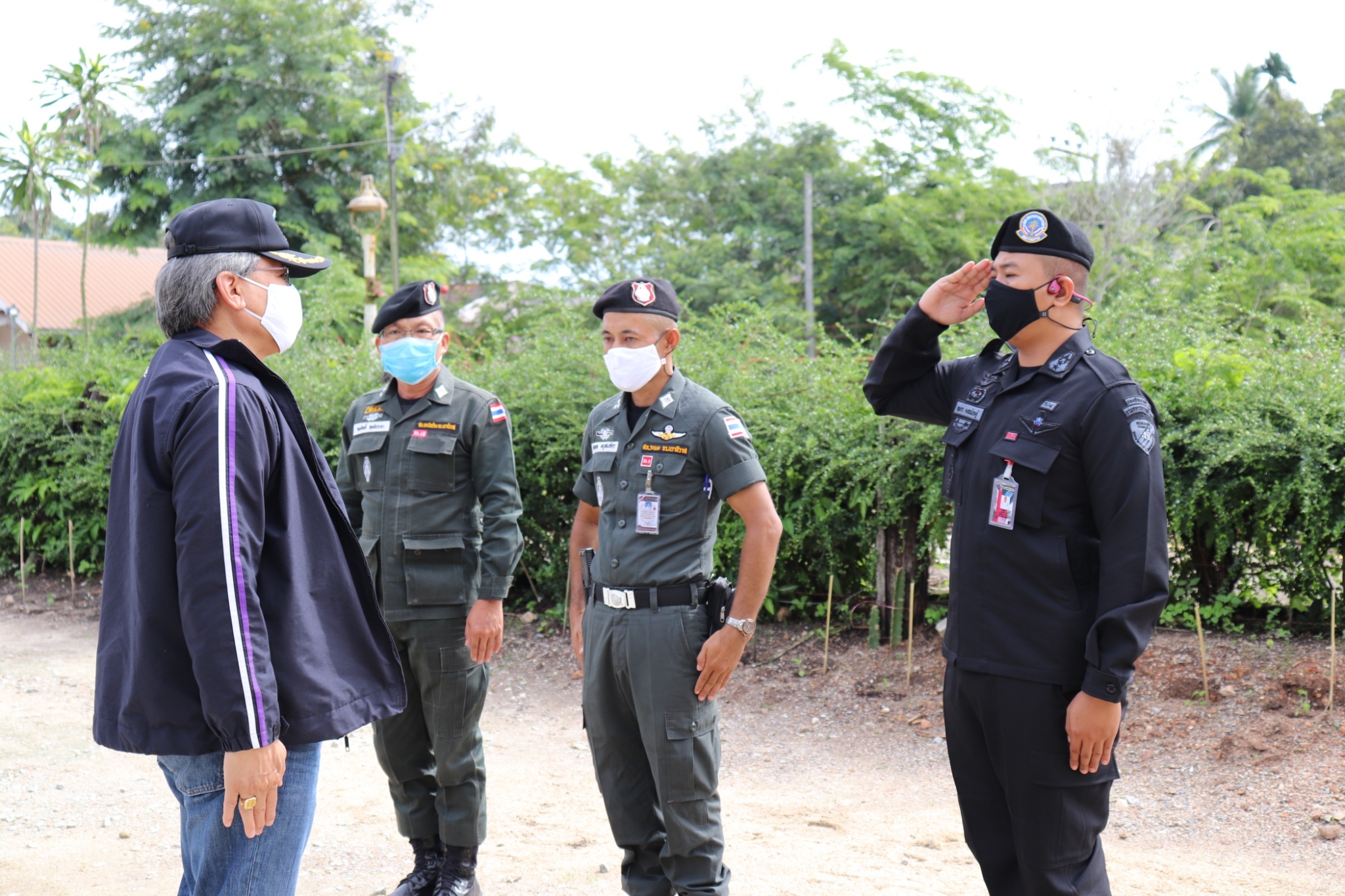 ที่ปรึกษา กอ.รมน.ภาค 4 ส่วนหน้า ลงพื้นที่หน่วยปฏิบัติการพิเศษนราธิวาส 31 