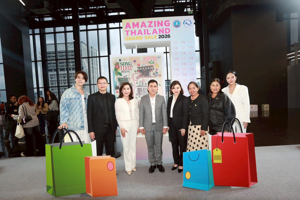 ททท. ผนึกพันธมิตร เปิดฉาก “Amazing Thailand Grand Sale 2026” ชูศักยภาพไทยแบรนด์ สู่การมอบ Grand Experience