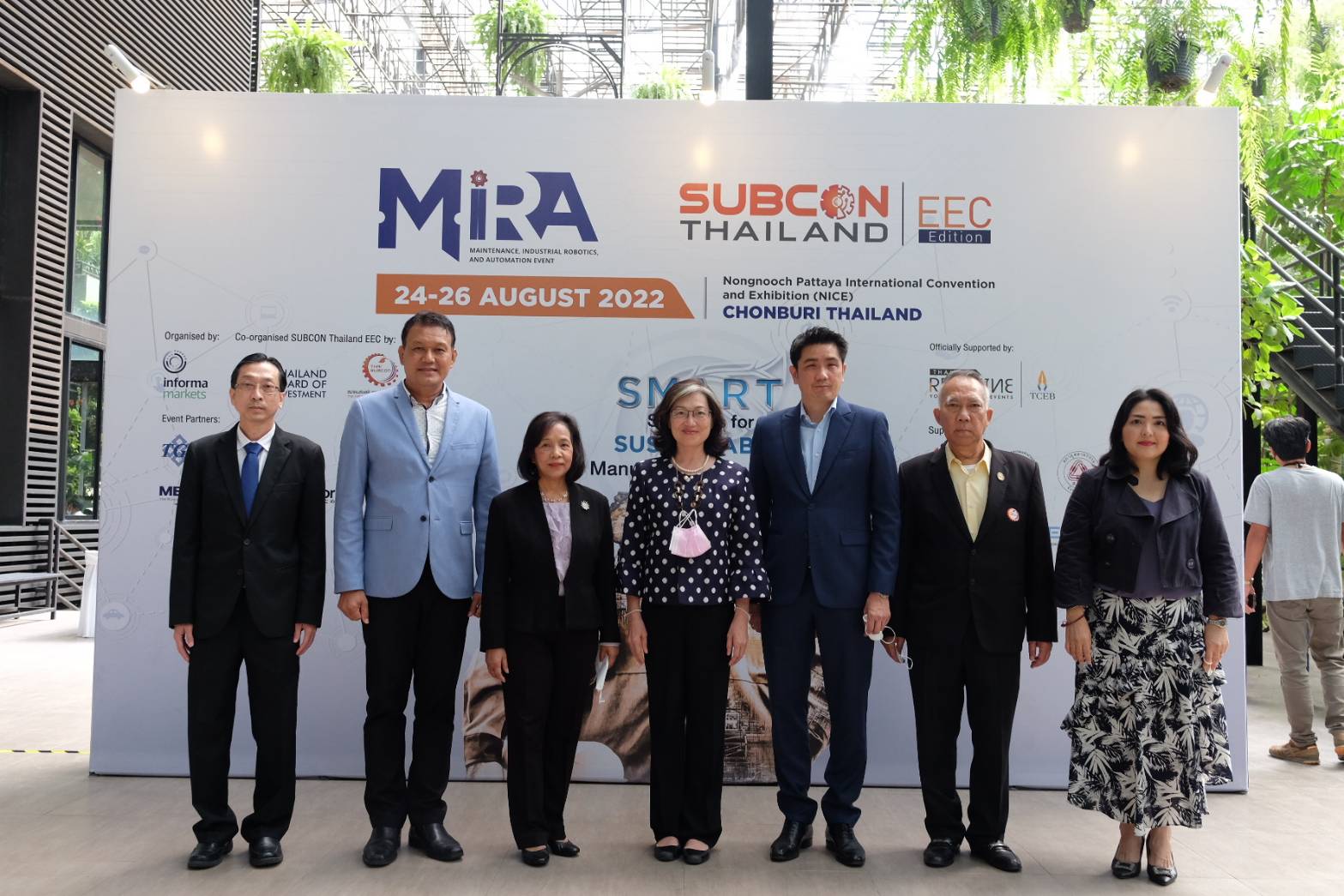 งาน Maintenance, Industrial Robotics, and Automation (MIRA)  และ Subcon Thailand EEC โชว์ศักยภาพไร้ขีดจำกัดของภาคอุตฯไทย 