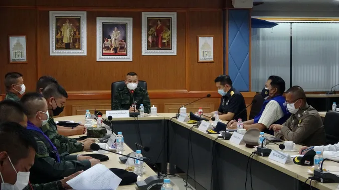 ผบ.กองกำลังสุรศักดิ์มนตรี ตรวจเยี่ยมการปฏิบัติงานที่ด่านพรมแดนสะพานมิตรภาพไทย-ลาว แห่งที่ 1 หนองคาย