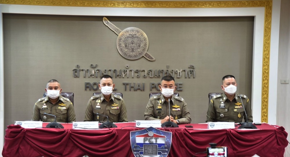 ตำรวจ PCT ร่วมกับ สตม. รวบแก๊งจีนไต้หวัน หลอกตุ๋นเหยื่อลงทุนเงินดิจิทัล 