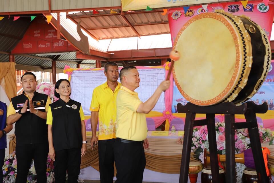 ผู้ว่าฯอ่างทอง เปิดโครงการชุมชนบำบัดอย่างยั่งยืน ในพื้นที่แพร่ระบาดยาเสพติด