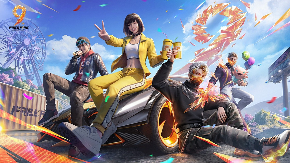 Garena Free Fire ฉลองครบรอบ 9 ปี เปิดแคมเปญใหญ่เชื่อมคอมมูนิตี้ผู้เล่นทั่วโลก