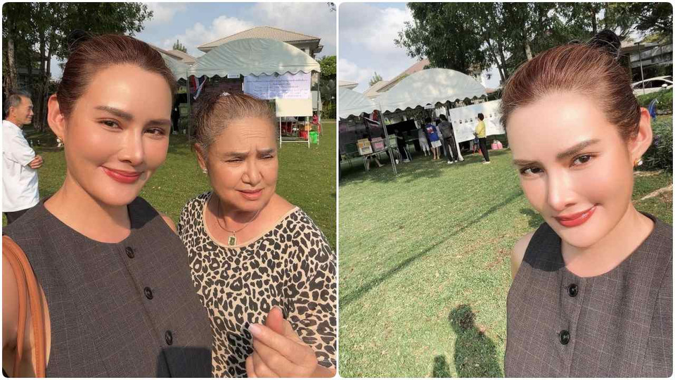 “หญิง รฐา” พาวัยรุ่น 71 เข้าคูหา โพสต์ภาพใช้สิทธิเลือกตั้ง ชวนคนไทยไม่พลาดวันสำคัญ