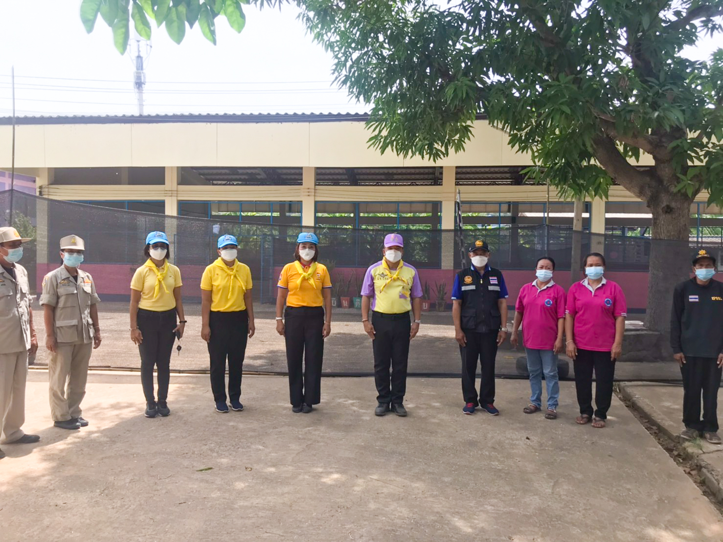 จิตอาสาพระราชทาน 904 เยี่ยมศูนย์พักคอยอำเภอกมลาไสย​จ.กาฬสินธุ์ 4 แห่ง