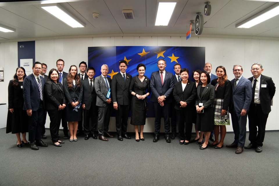 “ศุภจี” นำทีมไทยแลนด์เจรจา EU เร่งปิดดีล FTA ไทย–EU ดันการค้า การลงทุน สินค้าเกษตรไทย สร้างหุ้นส่วนยุทธศาสตร์รับศก.โลกผันผวน