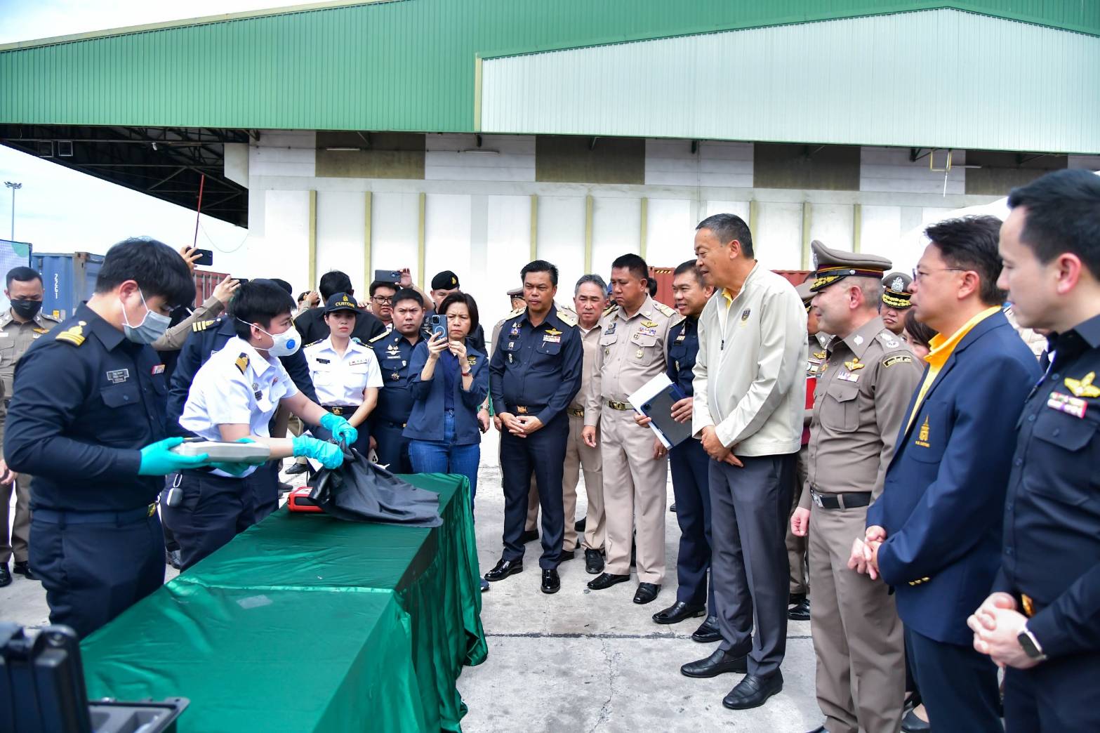 ป.ป.ส.ตรวจยึดเคมีภัณฑ์วัตถุอันตรายจำนวน 90 ตันต้นทางจากเกาหลีใต้ปลายทางเมียนมา 