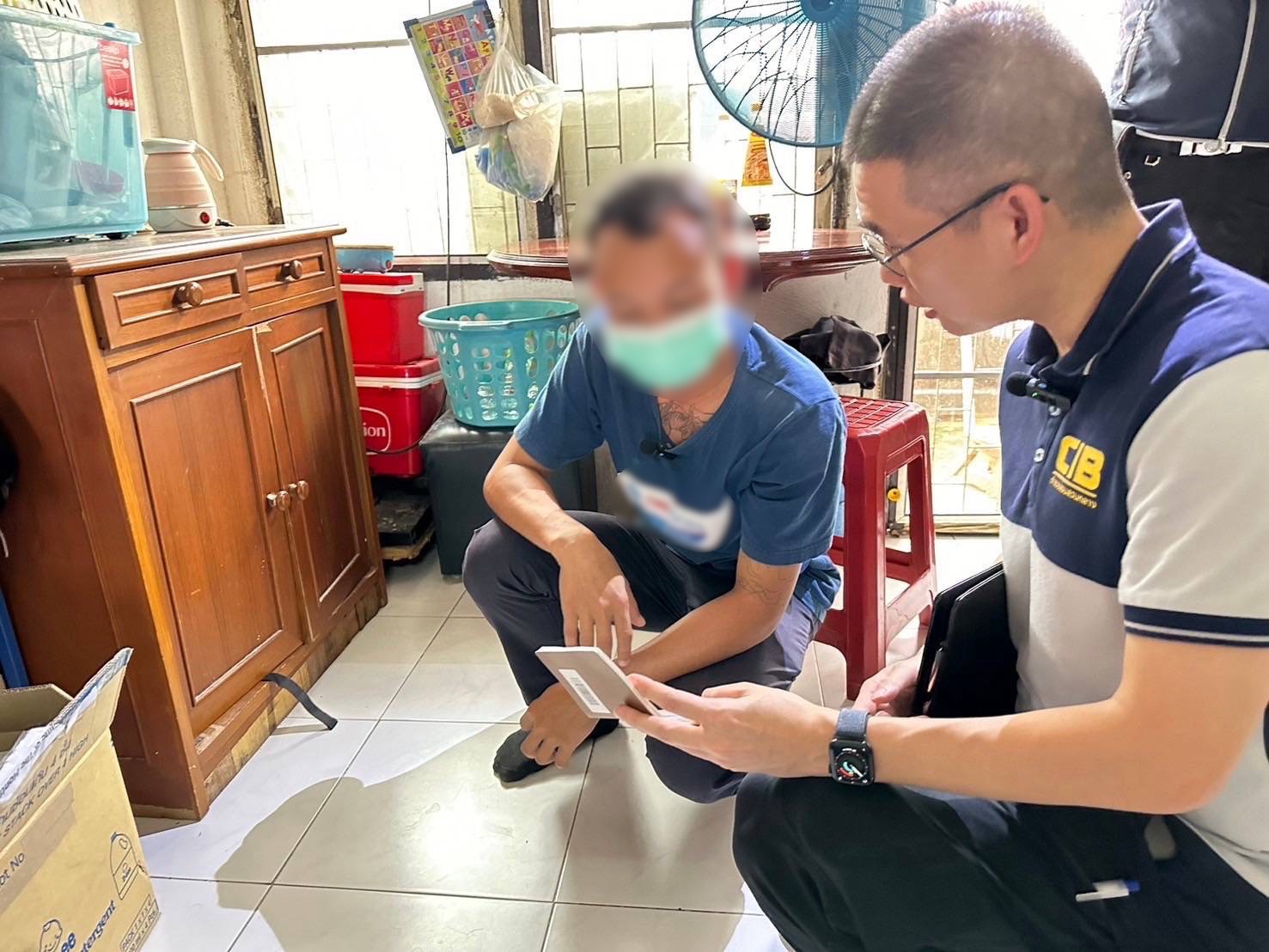 ตำรวจสอบสวนกลาง (CIB) เปิดปฏิบัติการค้น 4 จุด บัญชีม้าคืนเงินที่ตกเบ็ดหลอก ปชช.หลงเชื่อ 