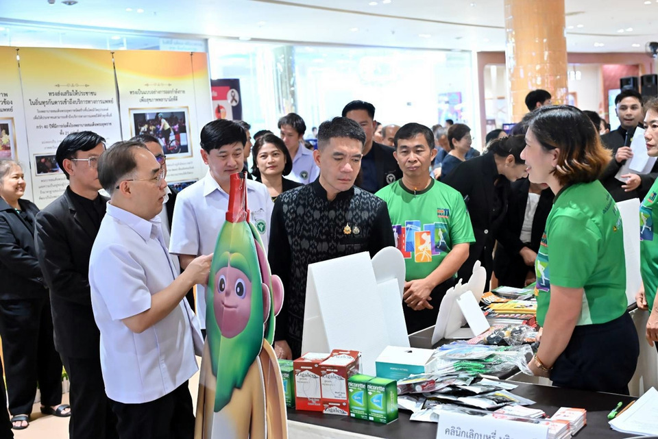 นครปฐมเปิดนิทรรศการเฉลิมพระเกียรติ–ให้ความรู้โรคหลอดเลือดสมอง ในงาน “เดิน วิ่ง ปั่น ป้องกันอัมพาต ครั้งที่ 11”