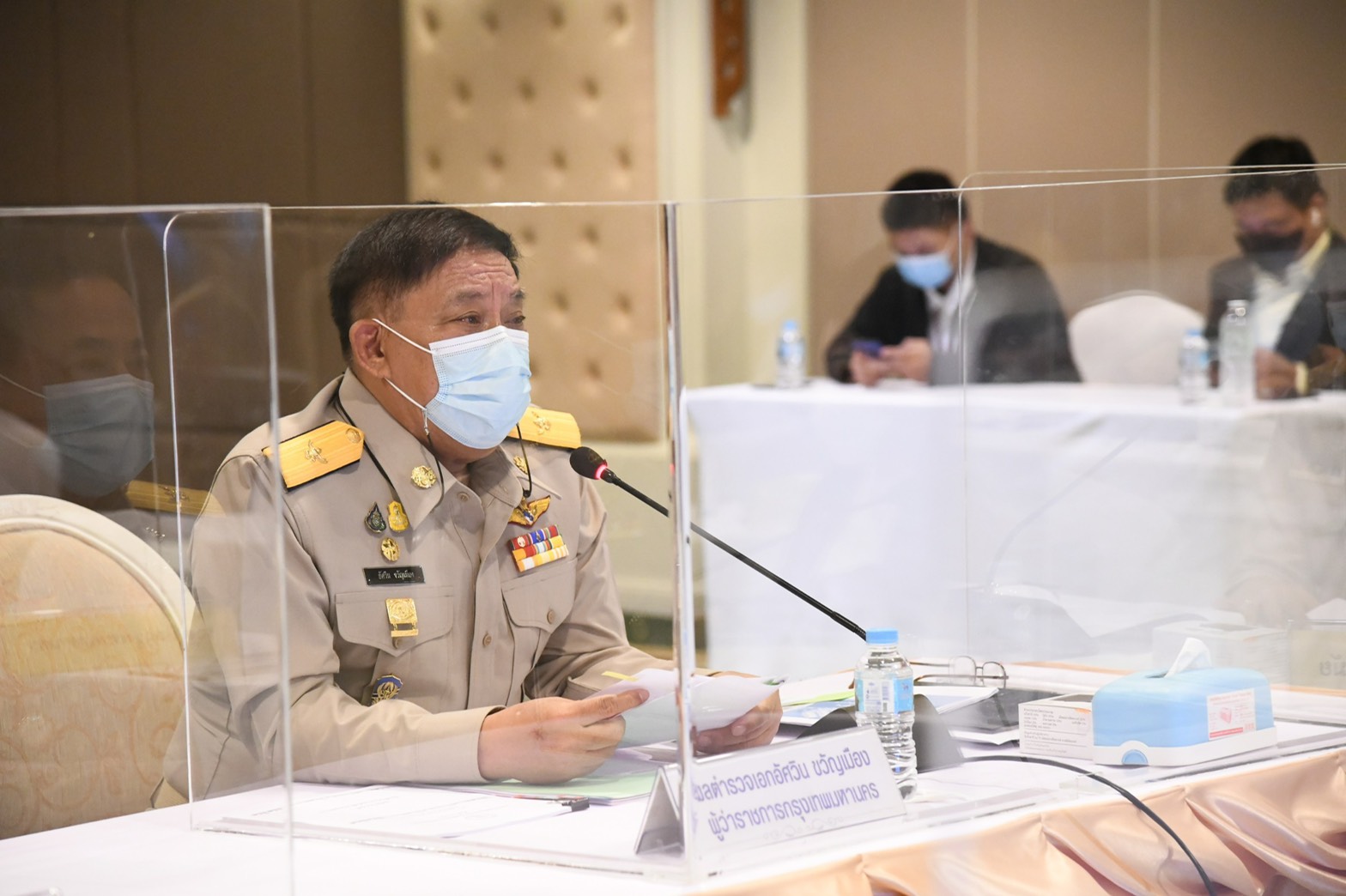 "ผู้ว่าฯอัศวิน" เผยพร้อมเปิดจุดพักคอยป่วยโควิด 5 จุด จาก 14 จุด
