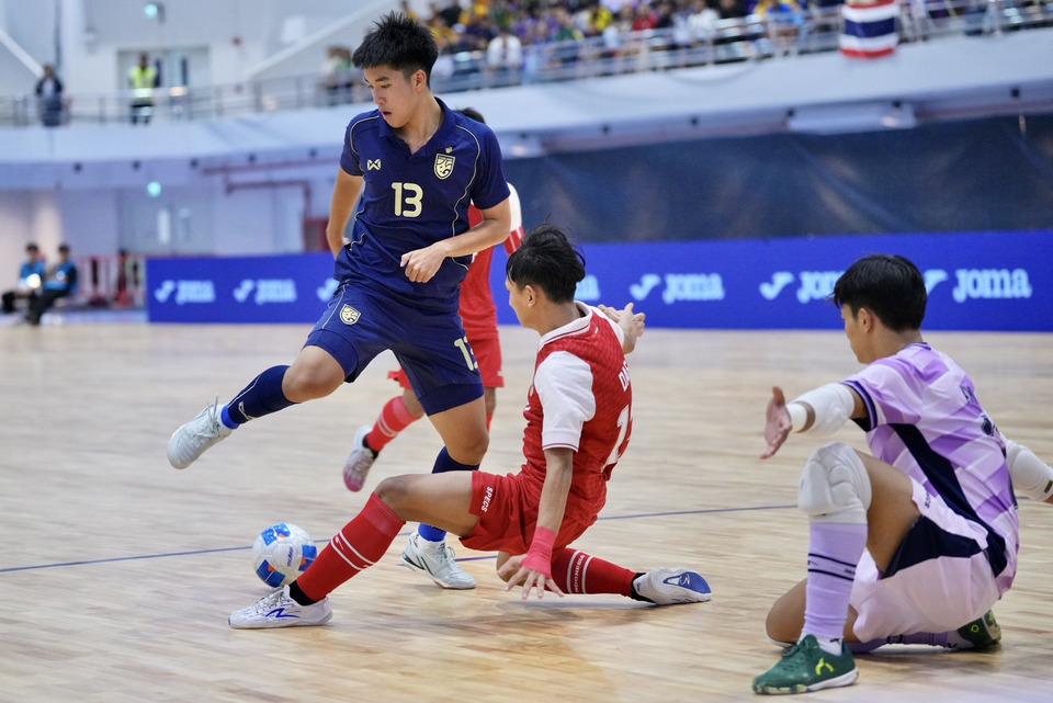 ฟุตซอลไทย U16 เสมอ อินโดนีเซีย U16 3-3 ก่อนเตรียมรีแมตช์ในรอบชิงฯ ศึกชิงแชมป์อาเซียน 2025