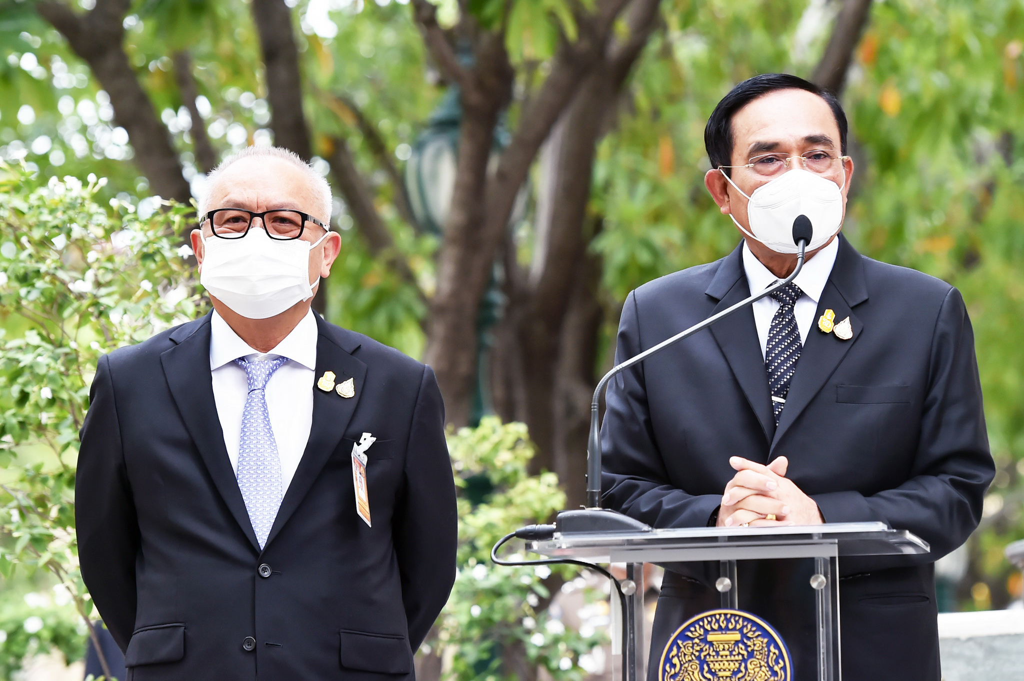 "นายกฯ" เผย "นักลงทุนสหรัฐฯ" พร้อมสนับสนุนไทยดำเนินนโยบายเศรษฐกิจ ชื่นชม "นโยบายเดินหน้าประเทศ" แจงไม่มีใครถามเรื่องการเมือง