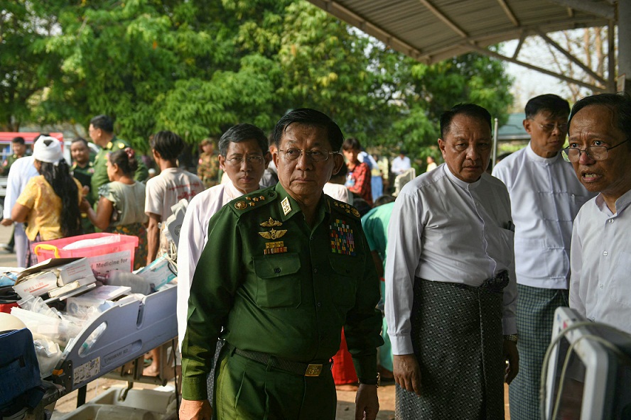 เมียนมาประกาศภาวะฉุกเฉิน-วอนนานาชาติช่วยเหลือจากเหตุธรณีพิบัติภัย