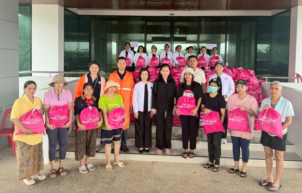 ออมสิน ลุยช่วยผู้ประสบภัยน้ำท่วมหาดใหญ่ มอบสิ่งของบรรเทาทุกข์เบื้องต้น สนับสนุนโรงครัว ร่วม 2.4 ลบ.