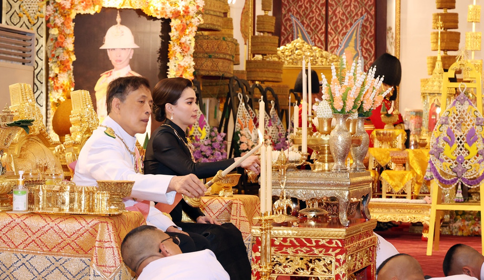 ในหลวง-พระราชินี ทรงบำเพ็ญพระราชกุศล 50 วัน พระราชทานพระศพ เจ้าฟ้าพัชรกิติยาภาฯ