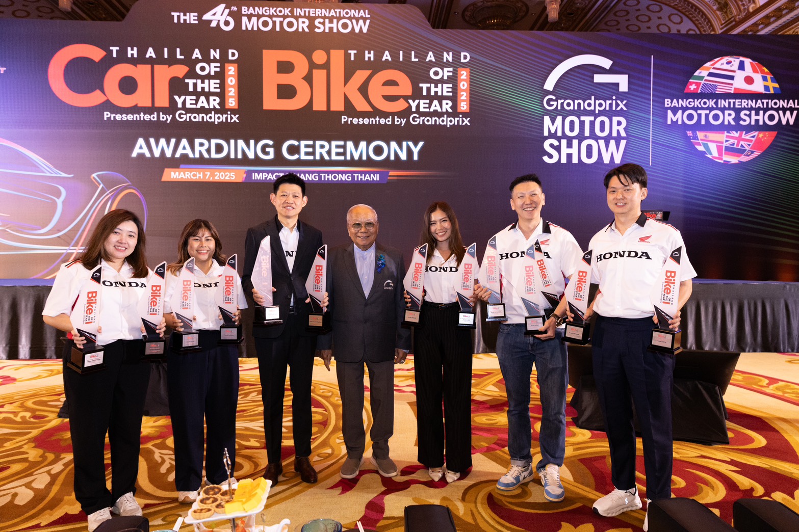 ไทยฮอนด้า ครองแชมป์ยอดขายสูงสุด พร้อมคว้า 13 รางวัล จากเวที Thailand Bike of The Year 2025