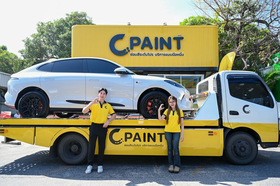 C PAINT พลิกโฉมงานซ่อมสีและตัวถังรถยนต์ไทย เปิดกลยุทธ์ Pop-up Store รายแรก ตั้งเป้า 100 สาขา รับการเติบโตของตลาด EV