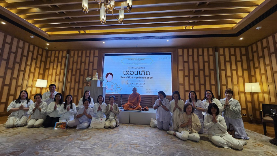 สานต่อโครงการธรรมะ สมทบทุนช่วย รพ.พระนั่งเกล้า ปรับปรุงหออภิบาลทารกแรกเกิดวิกฤติ