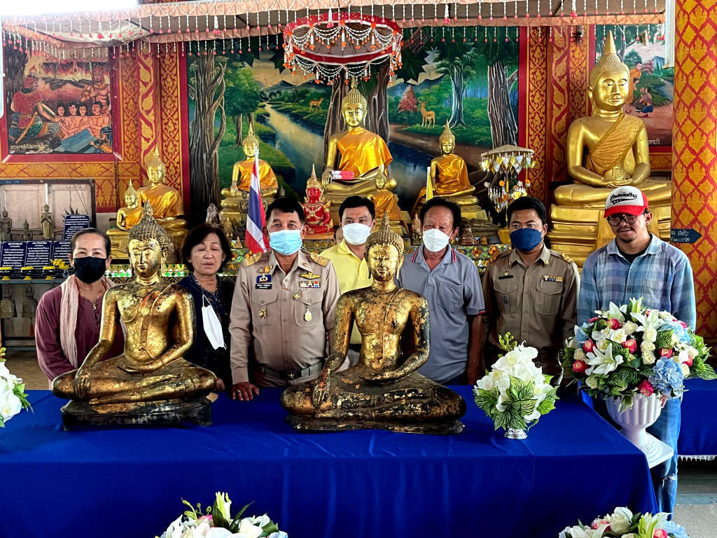 นภอ.ลับแล นำทีม คกก.ศึกษาประวัติศาสตร์เมืองลับแล สำรวจพระพุทธรูปและโบราณสถานยุคสมัยสุโขทัย-อยุธยา