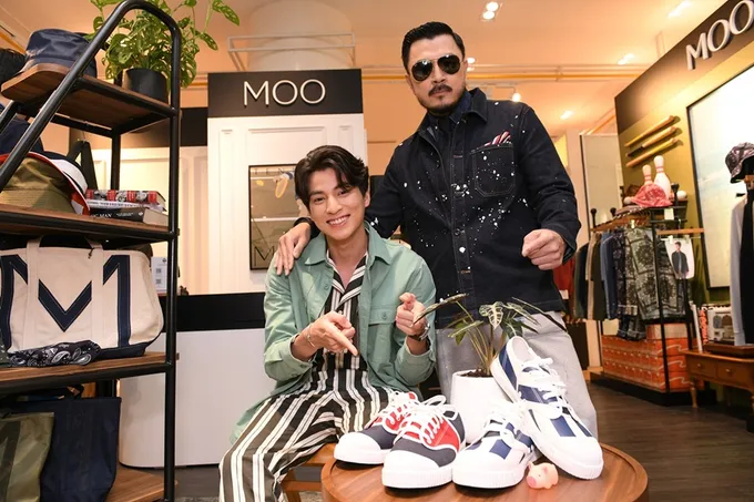 “กลัฟ-คณาวุฒิ” ชวนเติมความสนุกส่งท้ายปีกับไอเทมล่าสุด ‘MOO x Nanyang Sneakers’