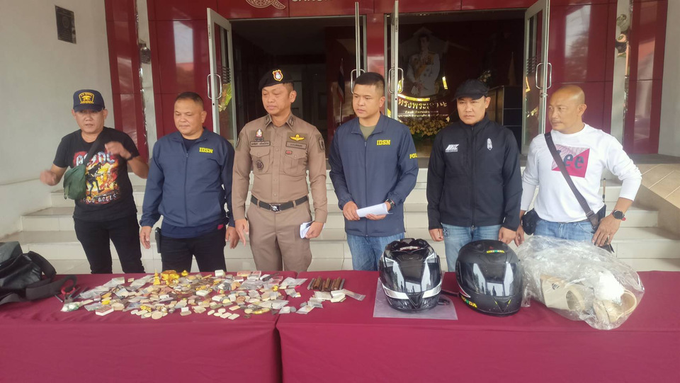 ตร.สกลนคร แถลงรวบตีนแมวอาละวาด 2 ปี ก่อเหตุลักทรัพย์กว่า 15 คดีในสถานที่ราชการ 