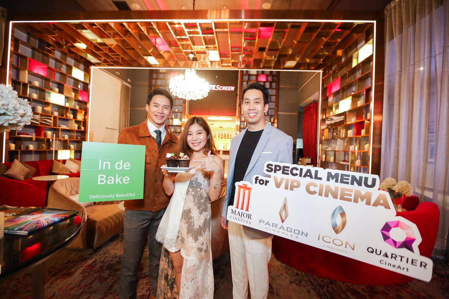 "เมเจอร์ ซีนีเพล็กซ์ กรุ้ป" จับมือเชฟอินจากร้าน In De Bake ยกคาเฟ่มาไว้ที่โรงภาพยนตร์ พร้อมเสิร์ฟเมนูพิเศษซิกเนเจอร์ดิช 