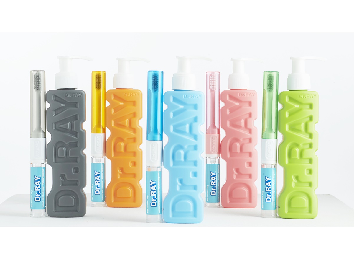 ไปได้ทุกที่! Portable Set ยาสีฟัน-แปรงสีฟันแบบพกพา 