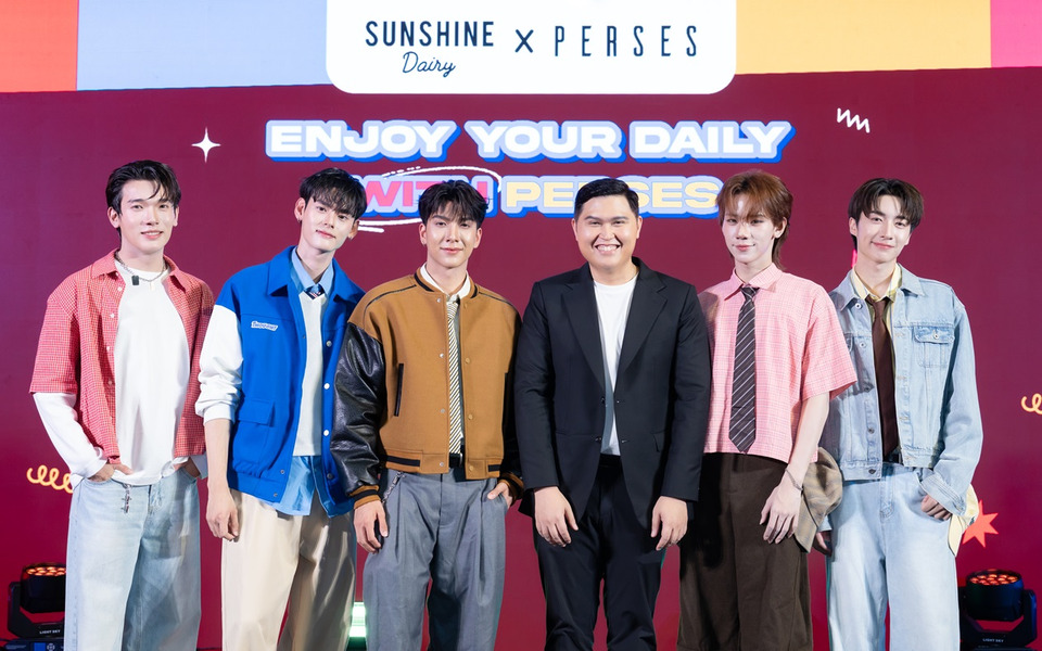 Sunshine Dairy เปิดเกมรุก! คว้า PERSES ขึ้นแท่นพรีเซนเตอร์ เสิร์ฟเอเนอร์จี้คนรุ่นใหม่ผ่านแคมเปญ “Enjoy Your Daily”