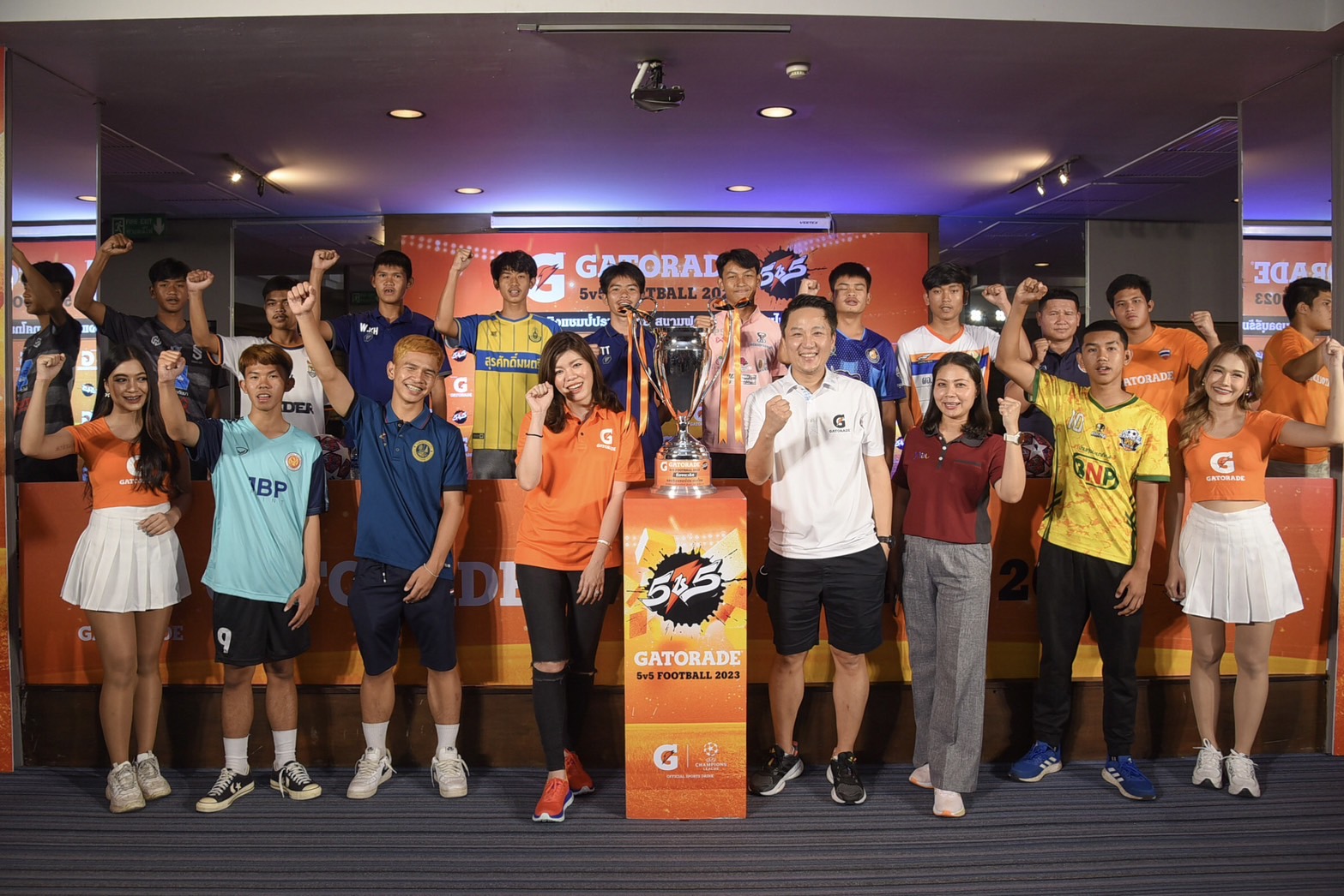 จับติ้วแบ่งสาย 16 ทีมสุดท้าย ศึกดวลแข้ง “Gatorade 5v5 Football 2023” รอบชิงฯ เฟ้นตัวแทนลุยตุรกี