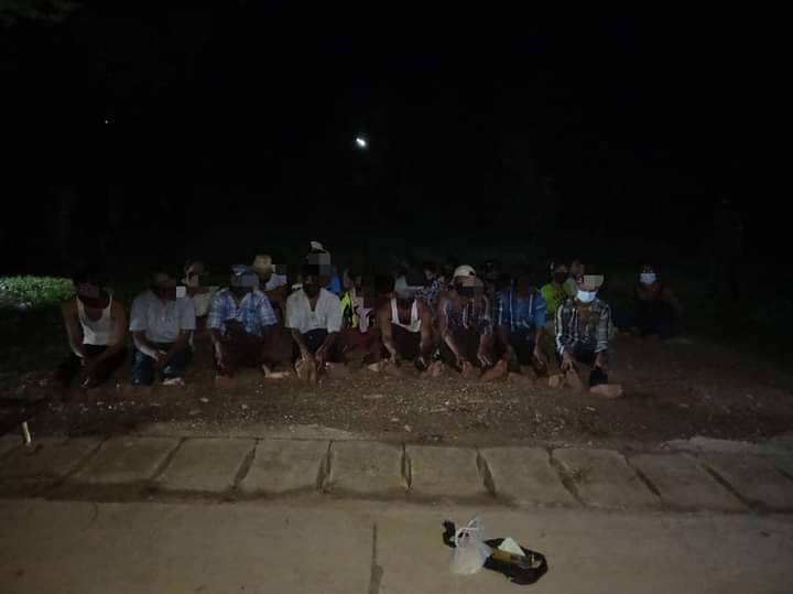 ทหาร -​ตชด.สนธิกำลังจับแรงงานต่างด้าว ลักลอบเข้าเมืองผิดกฎหมาย กลางดึก