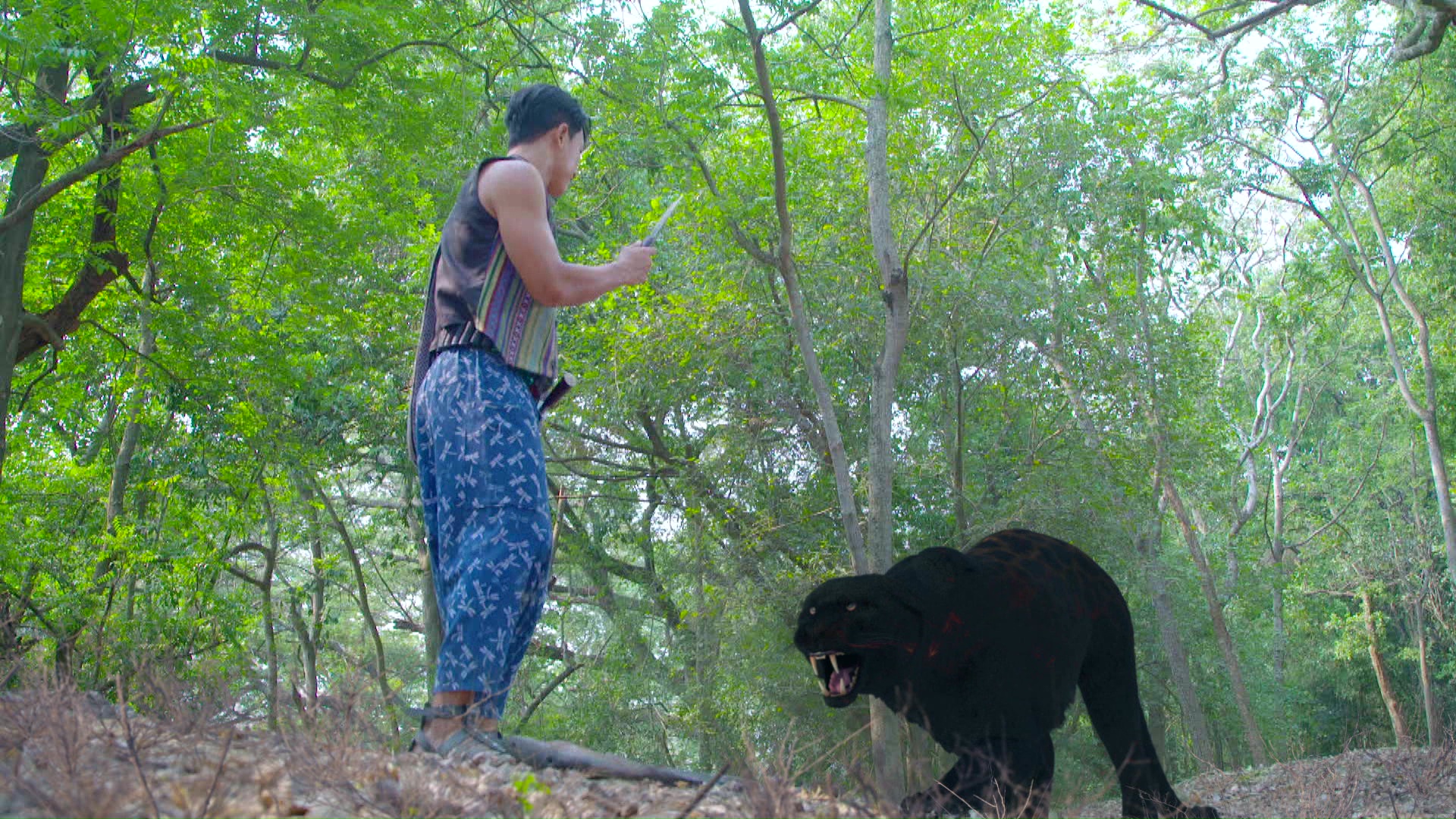เปิดฉากซีจีสมจริงใน “ตะนาวศรี”“ไต้ฝุ่น” แปลงกายเป็นเสือสมิง “กอล์ฟ” ดวลปืนโหดไล่ยิงสนั่นป่า