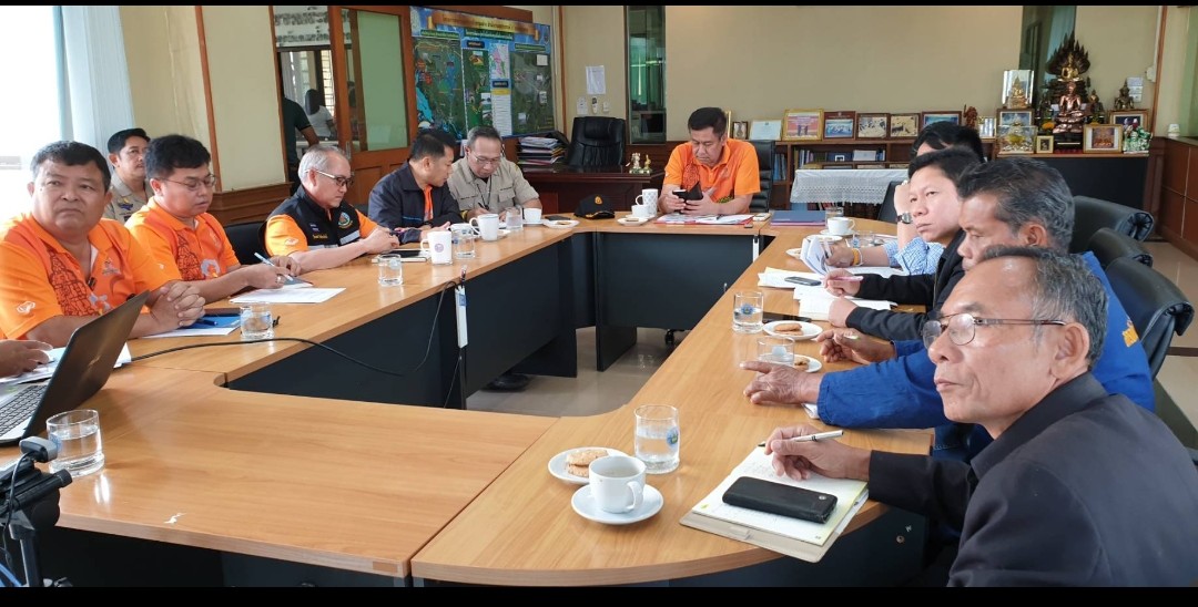 ชลประทานสุรินทร์ -ศรีสะเกษ ประสานความร่วมมือ เร่งแก้ไขปัญหาวิกฤตน้ำห้วยทับทัน น้ำแห้งขอดในรอบ 50 ปี
