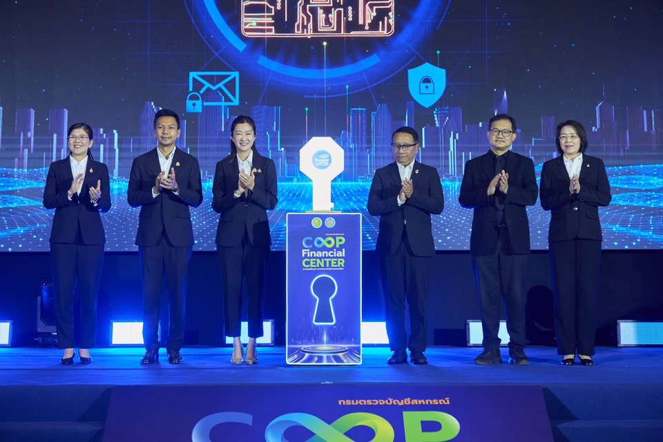 “รมช.ปิยะรัฐชย์” เปิดตัว “COOP Financial Center” ก้าวใหม่ภาคสหกรณ์ไทย ยกระดับข้อมูลสู่การบริหารจัดการยุคดิจิทัล