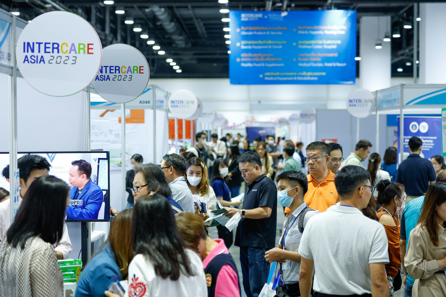 เอ็น.ซี.ซี. ปลื้ม คนรักสุขภาพร่วมงาน “InterCare Asia 2023” แน่นกว่า 11,800 คน