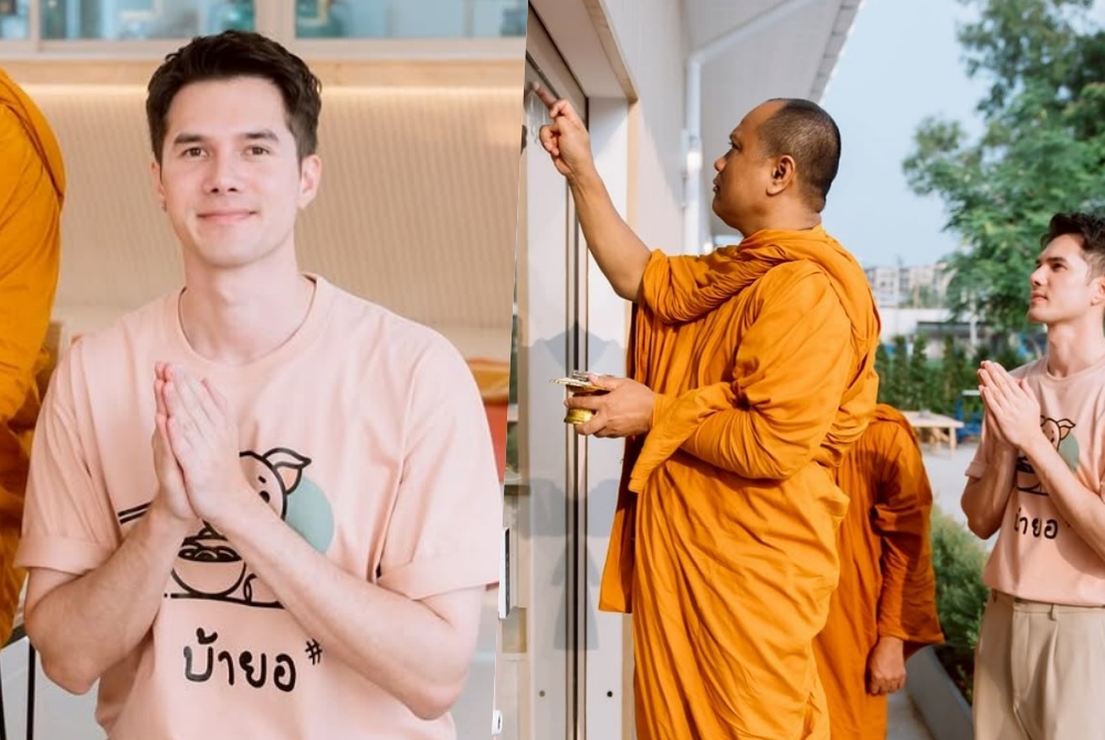 'มิกค์ ทองระย้า' ถือฤกษ์ดีทำบุญร้านก๋วยเตี๋ยว พร้อมเสิร์ฟ2เม.ย.นี้