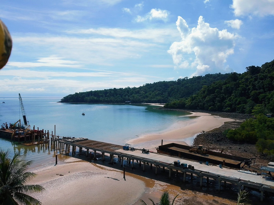 ท่าเรือเกาะกูดซีฟร้อนท์คืบ 50% คาดเสร็จปี 70 เอกชนยังลังเลใช้บริการ