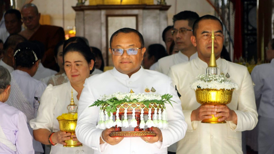 ร้อยเอ็ดแห่อัญเชิญพระบรมสารีริกธาตุ ฉลองมาฆบูชา 2569 ที่วัดวิมลนิวาส