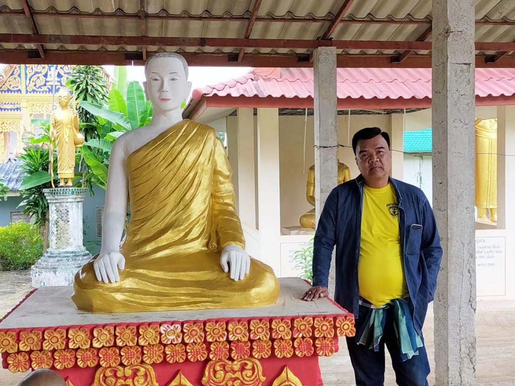 “ผู้ใหญ่หมี” บูรณะวัดหนองบัวบูรพา เป็นแลนด์มาร์ค แหล่งท่องเที่ยวเชิงสืบสานพระพุทธศาสนา