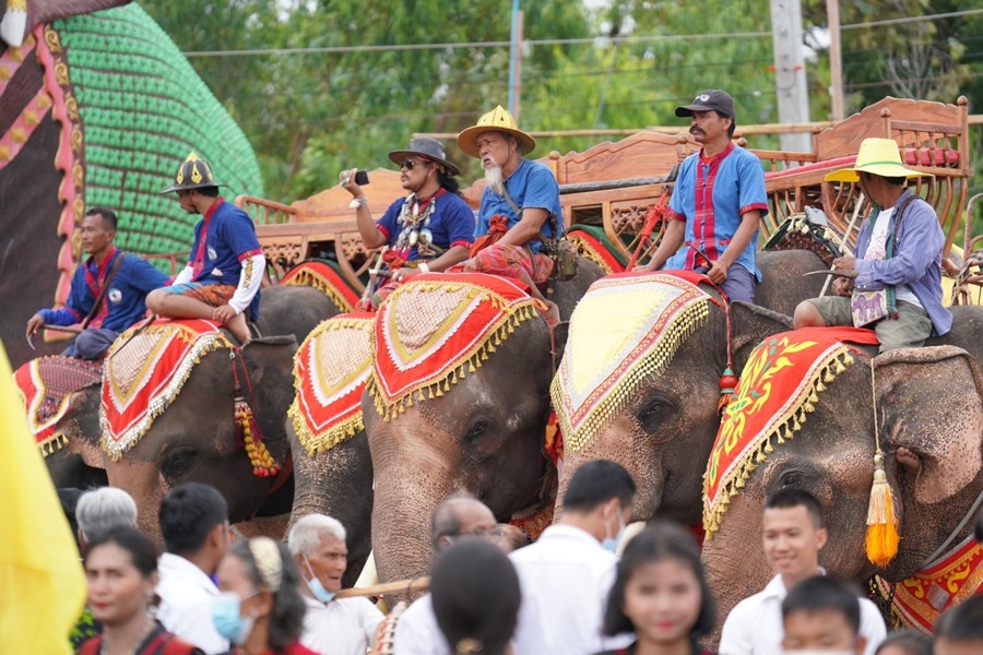 เที่ยวชุมชนยลวิถีคนกับช้าง "กูยอาเจียง" บ้านหนองบัว จ.สุรินทร์