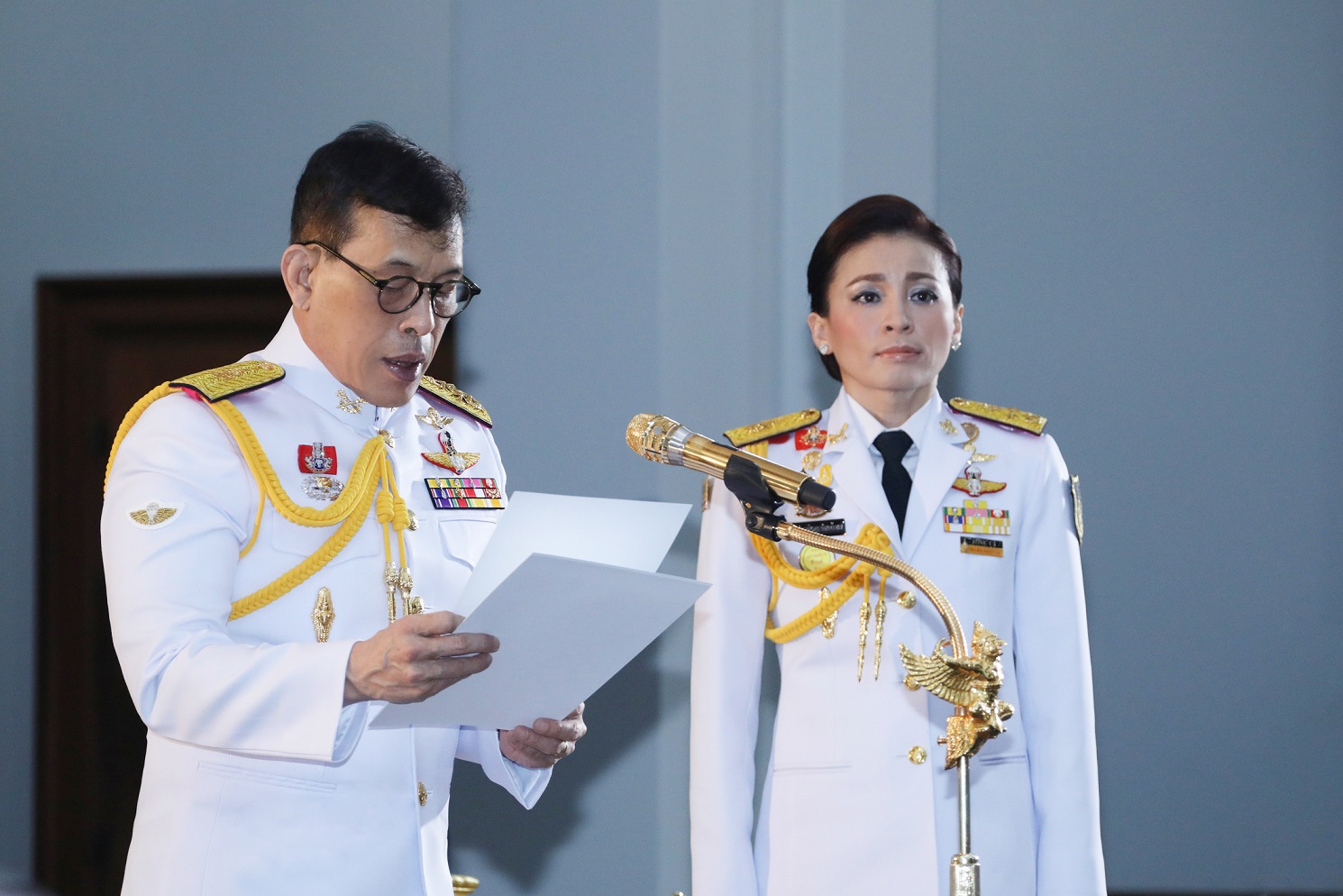 'ในหลวง' ทรงมีพระบรมราโชวาท ‘การสร้างเสริมความมั่นคงของประเทศสำเร็จได้ด้วยการร่วมแรงร่วมใจทุกฝ่าย’