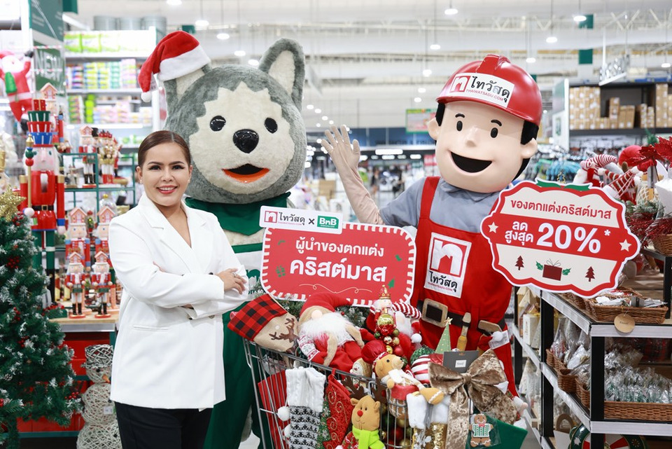 ไทวัสดุ-บีเอ็นบี โฮม ในเครือเซ็นทรัล รีเทล เปิดจักรวาลของตกแต่งเทศกาลคริสต์มาสครั้งยิ่งใหญ่ ภายใต้ธีม “Carnival Nutcracker”