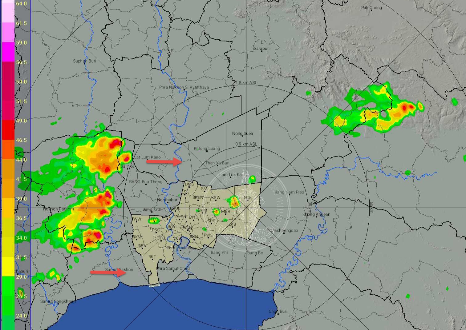 มาตามนัด! หลังเลิกงานเตรียมตัวรอฝนมาแน่นอน