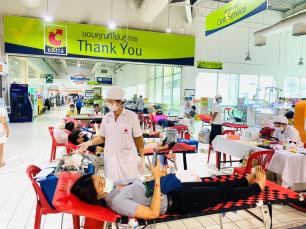 กลุ่มบีเจซี บิ๊กซี  หนุนสภากาชาดไทย  ให้พื้นที่บิ๊กซี นำร่อง 6 สาขาทั่วประเทศรับบริจาคโลหิตช่วยชาติ สู้โควิด-19